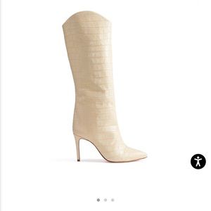 Schutz Shoes Maryana Boot in Eggshell